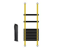 Nuytghr Sports Agility Ladder - Portable Speed Training Equipment with Carry Bag, Soccer Training Ladder Set for Agility, Coordination & Footwork, Speed Drills Gear for Athletes Track Field Hockey