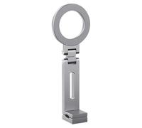 Nuytghr Support de téléphone en avion, support de téléphone de vol, support magnétique rotatif à 360°, angle de vue réglable, design compact pliable, idéal pour femmes, hommes, étudiants, voyage 50 cm