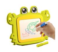 Nuytghr Tableau de Dessin Magnétique | Puzzle Interactif Amusant Double Face | Jouet Éducatif De Dessin Mignon,Idéal pour Voyage Camping Garçons Filles Famille et Fête d'anniversaire