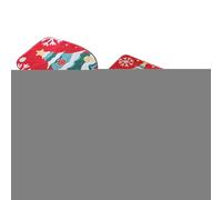 Nuytghr Tapis de salle de bain de Noël, housse de couvercle de toilette en U pour Noël, absorption d'eau, tapis de sol antidérapant pour vacances d'hiver, dortoir, auberge de plaisance, hôtel