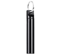 Nuytghr Toothpick Holder Purse, Small Travel Toothpick Container, Aluminum Alloy Pocket Box, 1.7x9.7cm, Secure Screw-on Lid, Hygienic and Portable Design, Ideal for Home, Restaurant
