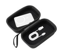 Nuytghr Travel Cable Organizer Case, Waterproof EVA Electronic Accessories Carry Case, Zipper Hard Casing with Handle for Charger, Cords, and Cables6.3x3.94x2.36 inches