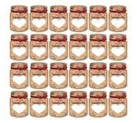 Nuytghr Valentine's Greeting Cards, Mason Jar Cards Set, Funny Classroom Valentine Cards, Holiday Greeting Cards for Kids, Valentine's Day Exchange Cards, Set of 24 Cards for School and Parties