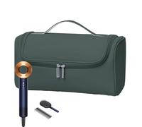 Nuytghr Waterproof Hair Dryer Bag, Dustproof Travel Organizer, Lightweight Storage Case for Hair Things and Accessories, Compact Carry Pouch for Easy Packing and Organization