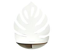 Nuytghr Wooden Floating Plant Shelf, Hollow Shaped Shelves, Floating Wall Shelf, Aesthetic Decoration for Living Room, Bedroom, and Bathroom, 8.86x11.93 inches