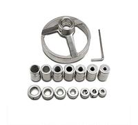 NUZAMAS Foret de guidage d'angle droit, gabarit de cheville auto-centrant, outil de travail du bois, kit de positionnement de perçage de trous 5/6/7/8/9/10/12 mm