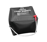 NUZAMAS Sac de douche solaire pliable de 40 l - Grande capacité - Pour l'extérieur, le camping, les voyages, la randonnée