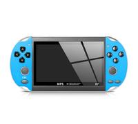 Nuziku Consoles de jeux portables rétro 8/16/32/64/128 bits avec plus de 1000 jeux HD classiques intégrés et grand écran de 10,9 cm, console de jeux portable pour garçons et filles