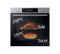 Samsung NV7B4450VAS/U1 four 76 L Noir, Acier inoxydable