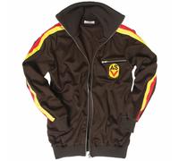 NVA Survêtement Braun Gr. 44-64 DDR Asv Veste de Sport Rétro Avec Patch Neuf