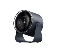 NVARUPC Petit ventilateur de bureau, 28 dB, circulateur d'air de bureau ultra silencieux avec inclinaison réglable à 115°, 100 vitesses, batterie rechargeable, alimenté par USB, portable pour chambre