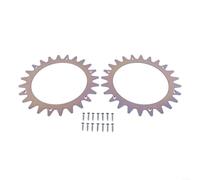 NVARUPC Pointes de tondeuse à gazon pour robot PARKSIDE PMRA 20-Li B2 PMORDA 20-Li B2 - Clous antidérapants en acier à traction améliorée - Accessoire de tondeuse facile à installer, pour pentes et