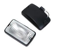 NVBHOF Feux Phare LED Feu Antibrouillard Avant De Voiture DRL, Lampe De Conduite, Projecteur Pour PEUGEOT 205 Pour GTI CTI 106 306 Mi16 H3 Phare de Travail (Couleur : Clear-2pcs)