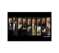 NVBKJH Prison Break Figure Collective Art mural Impression photo moderne Décoration de chambre familiale 20 x 30 cm
