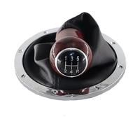 NVCPHGEDEK Cache-pommeau de levier de vitesse Pommeau de levier de vitesse à 5 vitesses, pour VW, pour GOL, pour pointeur, pour Saveiro, pour Parati, 2004, 2005, 2006, 2007, 2008, 2009, 2010( Walnut)