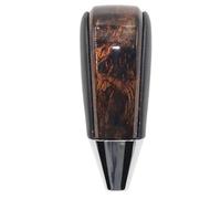 NVCPHGEDEK Cache-pommeau de levier de vitesse Pommeau de levier de vitesse automatique à 5 vitesses, pour Toyota pour Land pour Cruiser 200 FJ20 2008 2009 2010 2012 2013-2017(Colour Mahogany)