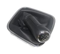 NVCPHGEDEK Cache-pommeau de levier de vitesse Pour VW pour Polo 6R pour berline 2011 2012 2013 2014 2015 2016 2017 pommeau levier vitesse voiture guêtre couvercle démarrage 5 pommeau manette( Set)