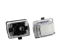 NVCPHGEDEK Feu arrière Pour W204 W205 W212 2 Pièces LED Lumière De Plaque D'immatriculation W216 W218 W221 CLA W222 W231 W166 R172 C117 2007-2012 Feu stop