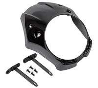 NVCPHGEDEK Grille de protection pour phare de moto Phare Avant De Moto Pour XVS 950, Pour SPEC, Pour BOLT 950 13-22, Carénage, Protection, Fourche, Capot, Pare-brise, Déflecteur(B Gloss Black)