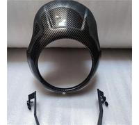 NVCPHGEDEK Grille de protection pour phare de moto Phare De Moto Pour Rebel Pour CMX 300 500, Pour CMX300 CMX500 2017-2025, Masque Lumineux, Pare-brise, Carénage(Carbon Fiber)