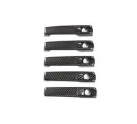 NVCPHGEDEK Poignée de porte extérieure de voiture Autocollant Durable Fibre Carbone Pour Poignée Porte Extérieure Voiture, Pour Benz Classe G (W463, W464, G65, G55, G63, G500, G550) 2019-2020