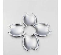 NVCPHGEDEK Poignée de porte extérieure de voiture Autocollants Anti-rayures Pour Poignée De Porte Extérieure De Voiture, Pour Nissan Navara Et Pour Frontier D40 (2005-2013)( Silver Bowl)