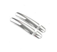 NVCPHGEDEK Poignée de porte extérieure de voiture Autocollants décoratifs pour poignées de portière de voiture, accessoires Pour Golf 5 MK5,Pour Rabbit 2004-2009( Silver 1)
