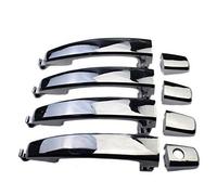 NVCPHGEDEK Poignée de porte extérieure de voiture Ensemble De 4 Poignées De Porte Extérieures Avant Et Arrière, Côté Conducteur Et Passager, Pour Coupé (Captiva Sport, Pour Aveo Et Saturn)