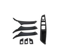 NVCPHGEDEK Poignées Porte Intérieures Voiture Ensemble De 7 Poignées Porte Intérieures Et Panneau Commande Fenêtre À Droite Pour BMW F10/F11/F18 520/523/525/528/530