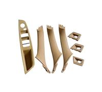 NVCPHGEDEK Poignées Porte Intérieures Voiture Poignées De Porte Intérieures, Interrupteurs Lève-vitre Et Garnitures Pour BMW Série 5 F10/F11/F18 2010-2016( Beige-7pcs)