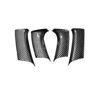 NVCPHGEDEK Poignées Porte Intérieures Voiture Pour Buick Pour Regal 2009-2016 Pour Opel Pour Insignia MK1, Panneau Commande Commutateur Porte/fenêtre Voiture En ABS, Texture Carbone, Garniture