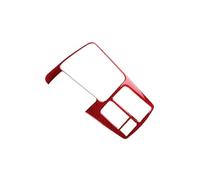 NVDERTA Autocollant de Cadre intérieur de Levier de Vitesse en Fibre de Carbone Souple, Compatible avec Seat Leon III 5F 2017 2018 2019, Accessoires d'intérieur(for LHD Red)