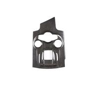 NVDERTA Autocollant décoratif for Panneau de Commande Central en Fibre de Carbone, Compatible avec Alfa Romeo Giulia 2017-2019 LHD