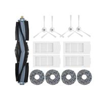 NVDERTA Brosse latérale Principale, Filtre, Chiffon, serpillière, Compatible avec l'aspirateur Robot Yeedi Floor 3 Station, pièces détachées et Accessoires(005)