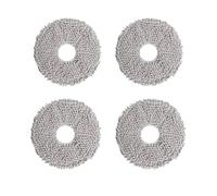 NVDERTA Chiffon de Nettoyage Compatible avec Les aspirateurs Robots Xiaomi X20+, X10+ / X20Plus, X10Plus, P10/P10S/P10PRO/P10S Pro PLUS/V20(4 pcs)