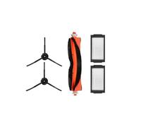 NVDERTA Compatible avec l'aspirateur Robot Xiaomi Mi Mop Pro 2021, Brosse Principale et Couvercle Amovibles, Filtre Lavable, Brosse latérale(Pack 1)