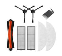 NVDERTA Compatible avec l'aspirateur Robot XiaoMi Mijia Ultra Slim STYTJ04ZHM, Filtre for Brosse latérale/Principale, pièces de Rechange(Set-1)