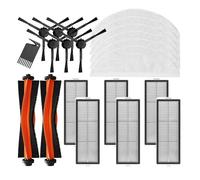 NVDERTA Compatible avec l'aspirateur Robot XiaoMi Mijia Ultra Slim STYTJ04ZHM, Filtre for Brosse latérale/Principale, pièces de Rechange(Set-5)