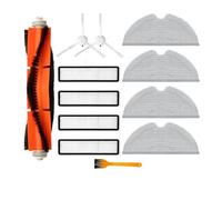 NVDERTA Compatible avec Le Filtre, la Brosse Principale et la lingette de Rechange for aspirateur Robot Xiaomi Mijia 1C / STYTJ01ZHM T1 F9(1C 12PCS W)