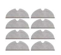 NVDERTA Compatible avec Les aspirateurs Q8Max/Q8Max+/Q8 Max Plus/Q5Pro/Q5Pro+/Q5 Pro Plus : Brosse latérale Principale, Filtre, Chiffons, Sac(Black)