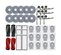 NVDERTA Compatible avec Les aspirateurs Qrevo Curv P20 Pro / S5X / 5A1 / 5XC / 5AE / CurvC : Sac for lingette de Nettoyage(Set 5)