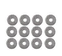 NVDERTA Compatible avec Les aspirateurs Robots Qrevo L/QR 598QR 798 / QV 35A, Brosse latérale Principale, Filtre, Sac en Tissu(White)