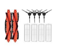 NVDERTA Compatible avec Les aspirateurs Robots Xiaomi S10, S12, T12, B106GL/Mop 2S, XMSTJQR2S/3C, B106CN, Brosse latérale Principale et Filtre de Lavage.(10PCS Set J)