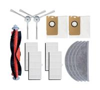 NVDERTA Compatible avec Les pièces d'aspirateur Robot XiaoMi Lydsto R1 / R1A / R1Pro / S1, Brosse Principale/latérale, Filtre, Sac en Tissu(4)