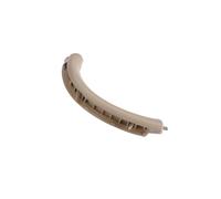 NVDERTA Compatible avec les pièces de décoration intérieure de voiture, panneau de porte avant gauche et droit, compatible avec BMW X5 E53 1999-2006 (beige FR)