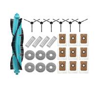 NVDERTA Compatible avec Les pièces de Rechange for aspirateur Robot Cecotec Conga 11090 Spin Revolution, Brosse latérale Principale, Filtre HEPA, Sac de serpillière(Red)