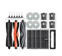 NVDERTA Compatible avec Les pièces de Rechange L10S Pro Ultra Heat, X30 Ultra et X30 Pro Plus, Les filtres, Les brosses, Les Sacs en Tissu et Les serpillières(Chocolate)