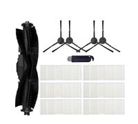 NVDERTA Compatible avec Les pièces et Accessoires de l'aspirateur Robot Lubluelu SL68/Tikom G8000, Brosse latérale Principale, Filtre, Chiffons de Nettoyage(004)