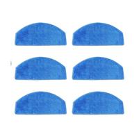 NVDERTA Compatible avec Les pièces et Accessoires de l'aspirateur Robot Lubluelu SL68/Tikom G8000, Brosse latérale Principale, Filtre, Chiffons de Nettoyage(6 Mop)