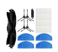 NVDERTA Compatible avec Les pièces et Accessoires de l'aspirateur Robot Lubluelu SL68/Tikom G8000, Brosse latérale Principale, Filtre, Chiffons de Nettoyage(005)